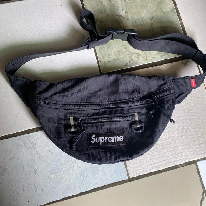Waist Bag SUPREME SS19 100% | BEKAS (MINUS) PEMAKAIAN