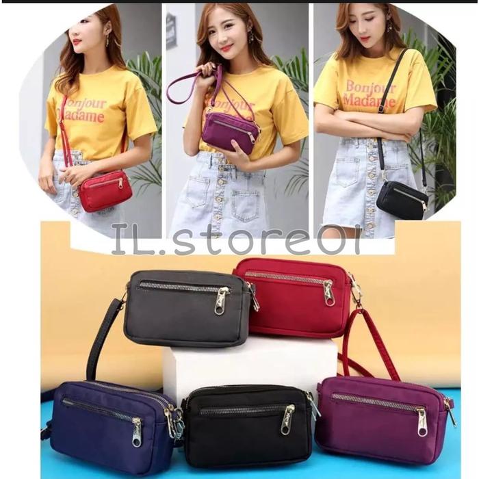 ILSTORE01 - Slempang Bahu Mini Kecil Pesta Kondangan Tas Selempang Wanita Korea Terbaru Tas Slempang