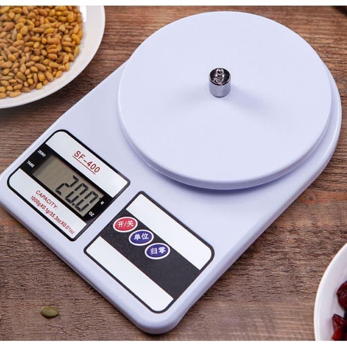 Timbangan Kue Dapur Digital SF400 SF 400 KITCHEN SCALE SF-400 Bonus Baterai