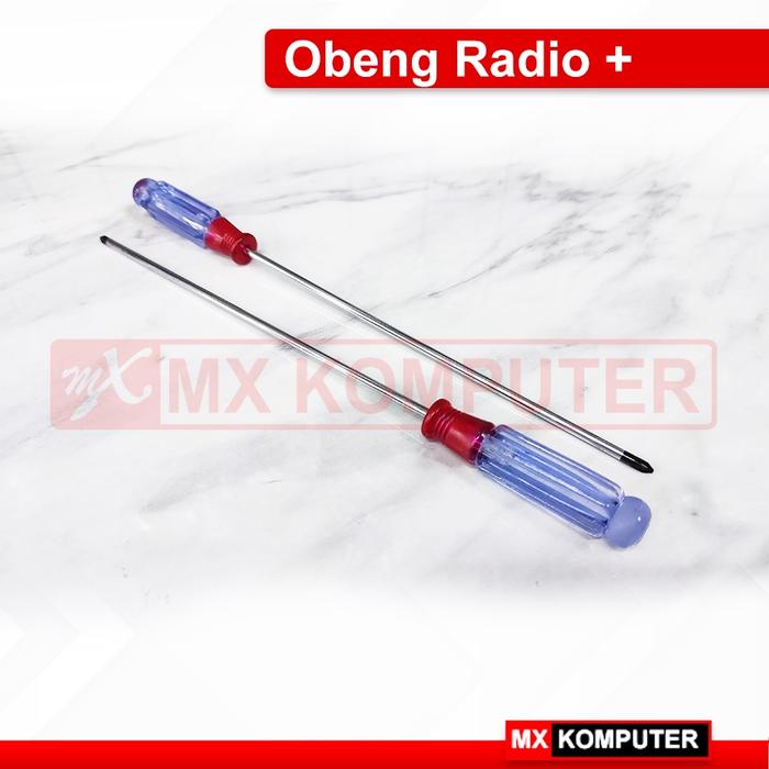 Obeng Plus + 6" | Obeng Kurus Kembang Plus (+)