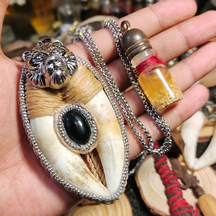 Kalung Liontin Special 2in1 Perak Style Gothic Special Limited Edition Jumbo!