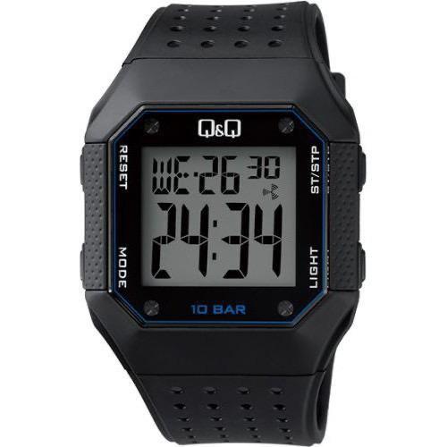 Q&Q QQ QNQ Original Jam Tangan Pria Digital Anti Air QQ M158 003 Ori
