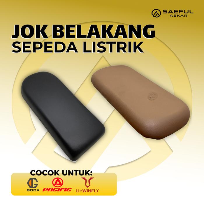 Jok Belakang Sepeda Listrik Universal Bisa Untuk Semua Merk Sepeda Listrik