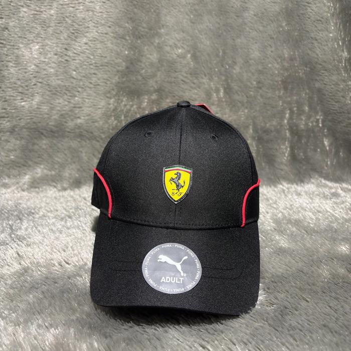 PUMA FERRARI BLACK RACE CAP BNWT