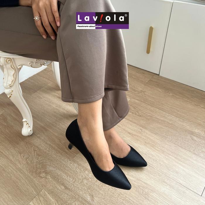 Laviola 2473 FFS - Sepatu Pantofel Wanita Hak 3 cm sepatu kerja