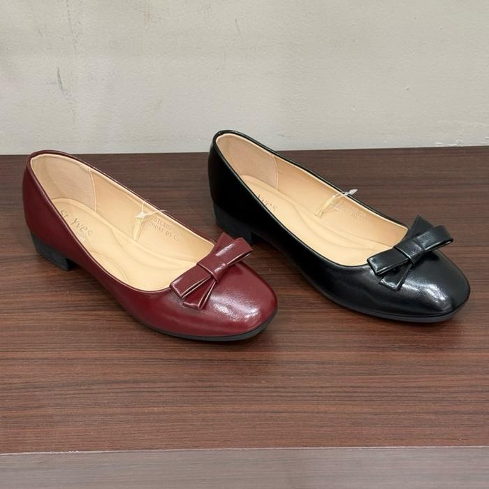 St.yves STCX02 sepatu low heels hak tahu wanita 36-40