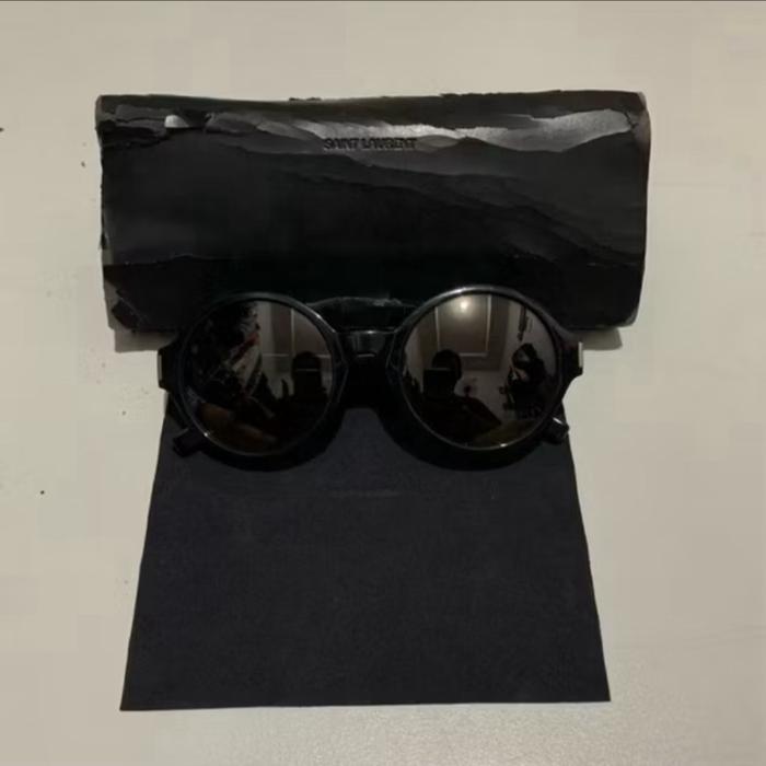 Kacamata Wanita Sunglasses YSL Yves Saint Laurent Paris SL63 001 52-22-140 Like New Second Original 