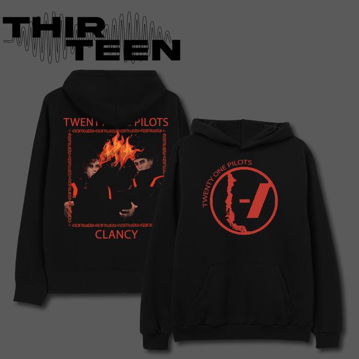 Hoodie band twenty one pilots - Sweater Twenty One Pilots Clancy