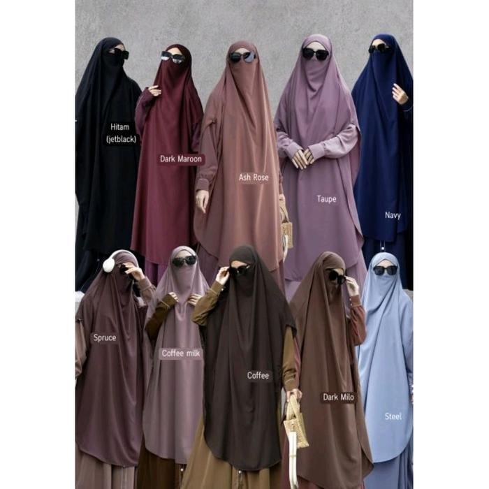 FRENCH KHIMAR CALLA LULA BIRRA BY KHIZAANAH | FK CALLA FK LULA FK BIRRA KHIZAANAH | FK TALI PREMIUM