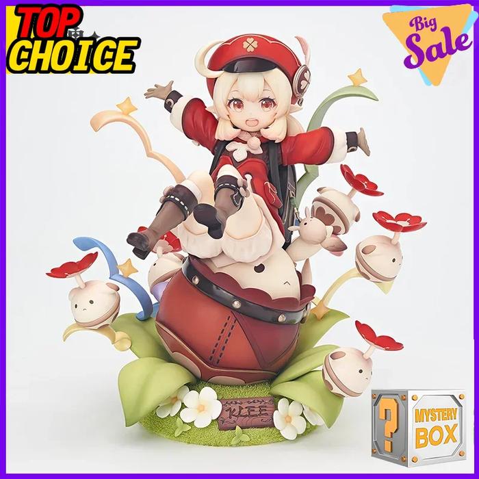 Genshin Impact Anime Figure Blind Box Mystery Box Collectible Action Figure Model Doll Random Charac