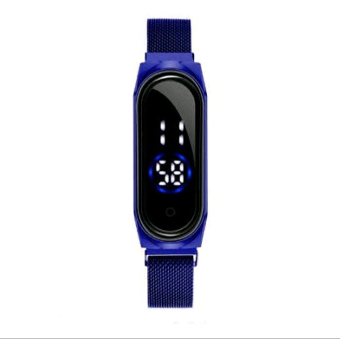 jam tangan LED Magnet unisex