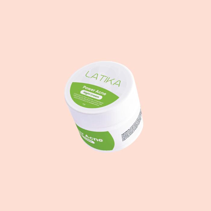 Latika - Cream Malam Power Acne Untuk Kulit Berjerawat