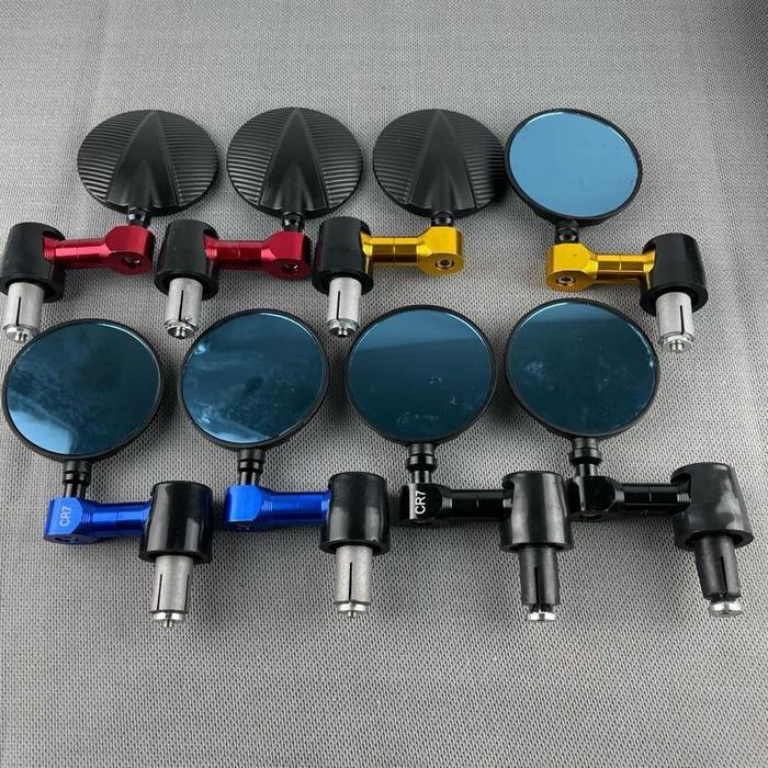 SPION JALU STANG BULAT CNC KACA SPION BULAT BAR END SPION JALU BULAT CNC MODEL GEN Z UNIL BEAT NMAX
