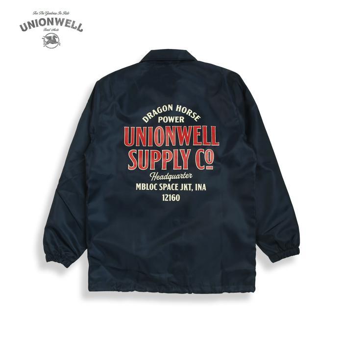 ADA Unionwell Windbreaker Jacket Flick Navy