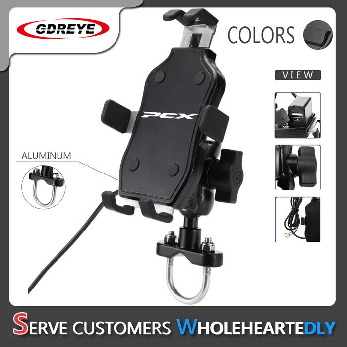Untuk HONDA PCX150 PCX125 PCX 125 PCX 150 Aksesoris Motor CNC Gagang