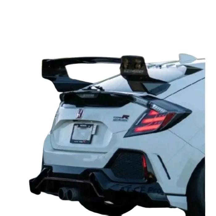 GT wing civic turbo hatback 2016 - 2018 carbon asli