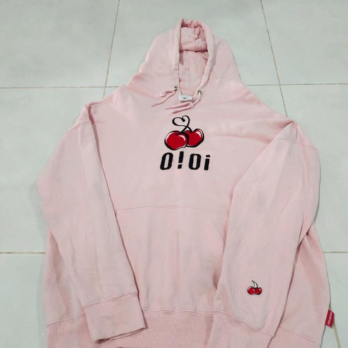Hoodie kirsh x oioi pakaian laki laki fashion pria