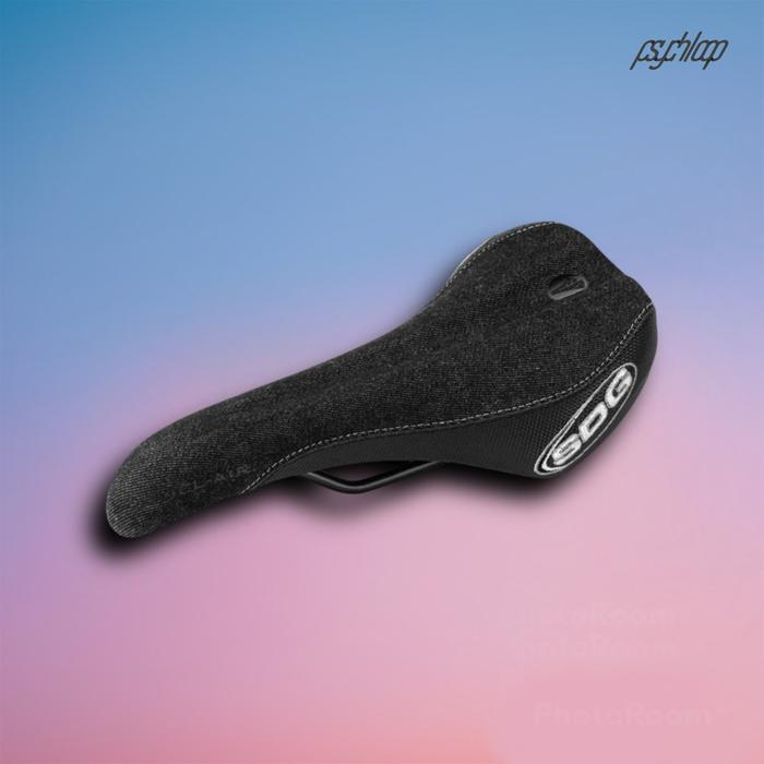 SDG Saddle Bel-Air Black Denim | Saddle Sepeda