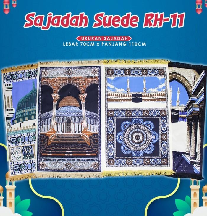 SALE SAJADAH SUEDE BESAR MOTIF SAJADAH HALUS LEMBUT TURKI PREMIUM TURKEY HNM10