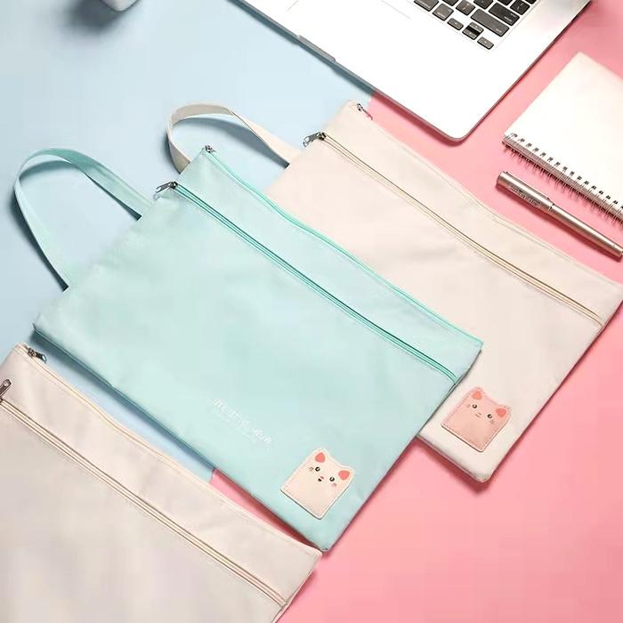Tempat File A4 Motif Little Meow / Folder File A4 / Tempat Alat Tulis