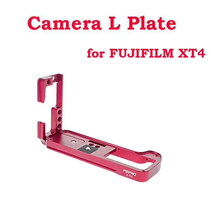 PEIPRO L Plate L Bracket for FUJI FUJIFILM X T4 XT4 Camera Arca Compatible Plate Extensionable Quick