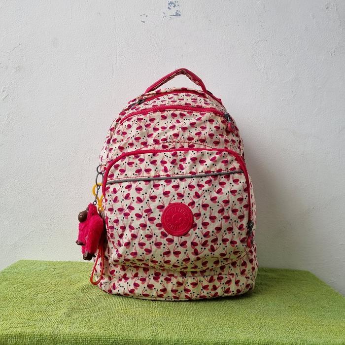 TAS RANSEL KIPLING WANITA SECOND BRANDED PINK