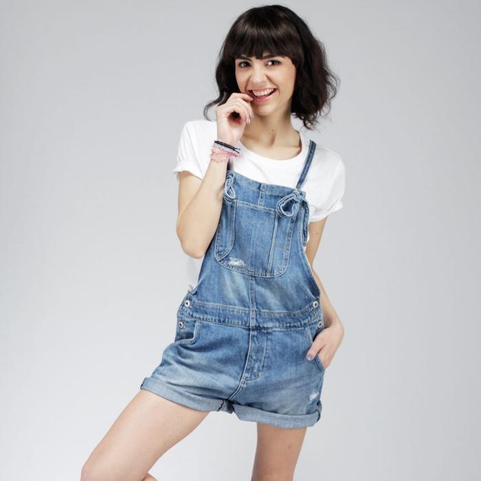 NEW Ninety Degrees Short Overall A01 Series Light Blue 41A01D3LL