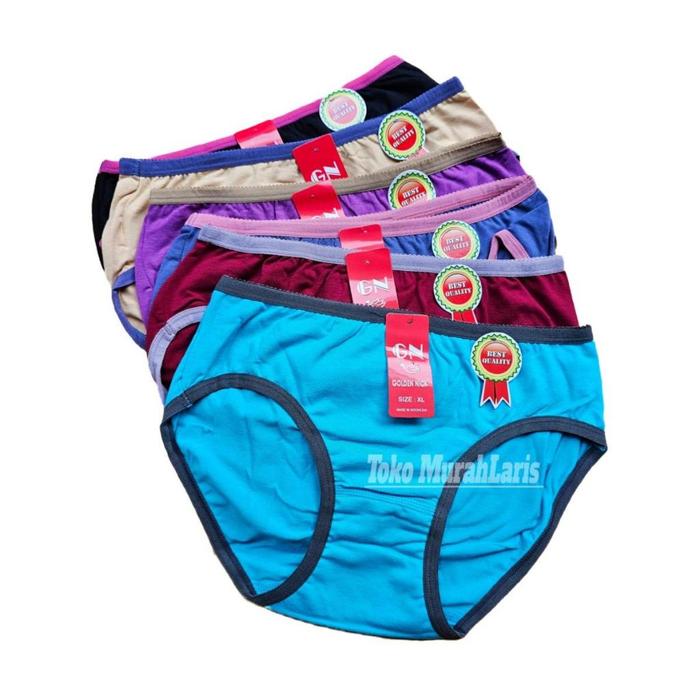 TerLaris Celana Dalam Lusinan Anak Remaja - Dewasa Golden Nick 130 | Cd Wanita Bahan Katun