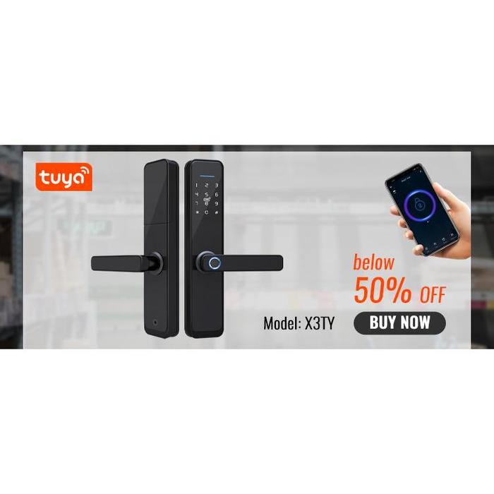 Smart Fingerprint Door Lock Security Electronic Door Lock Smart