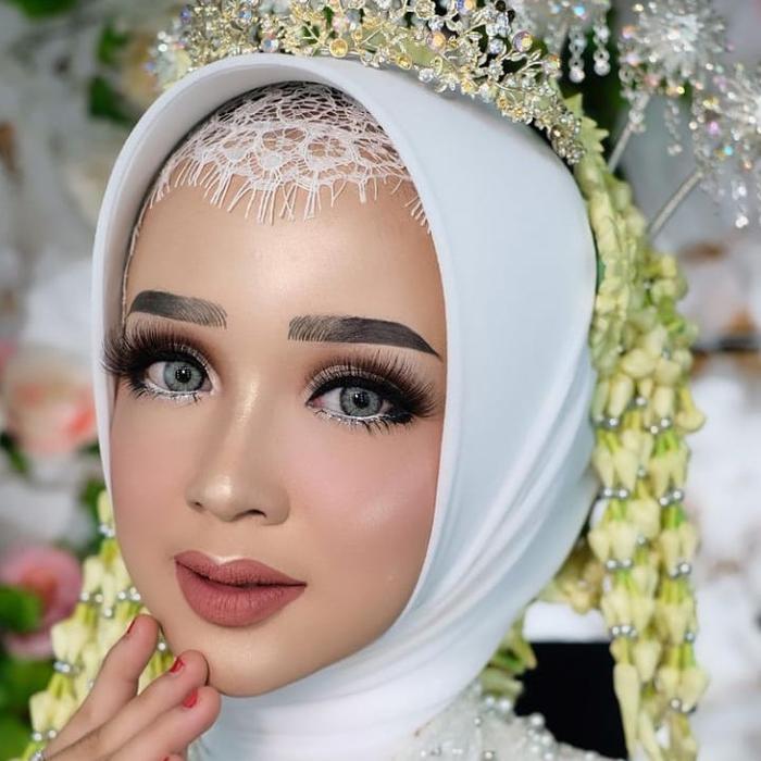 Ciput Brukat Tali Pengantin Brukat Hijab Pengantin Kondangan Ciput Renda Tali Pengantin Brukat Ikat 