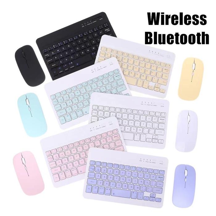 Wireless Bluetooth Keyboard Mouse for iPad Android/IOS/Windows Keyboard XiaomiPad Redmipad