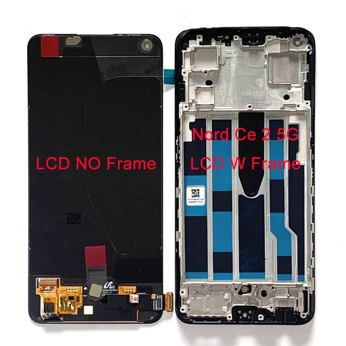 6.43" Original AMOLED For OnePlus Nord 2T LCD Screen Display+Touch