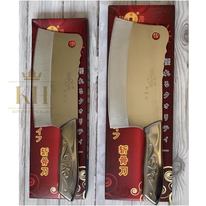 Pisau Golok Pisau Daging Cincang Stainless Stell Jepang Luji B018