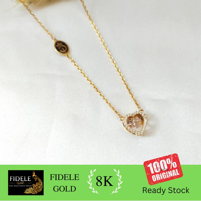Kalung igun love permata fashion