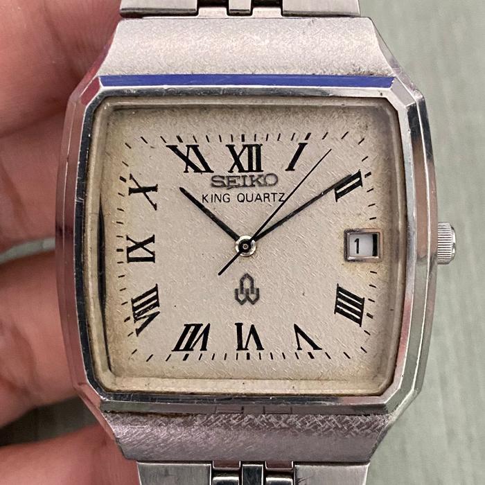 Seiko Twin King Quartz White Dial