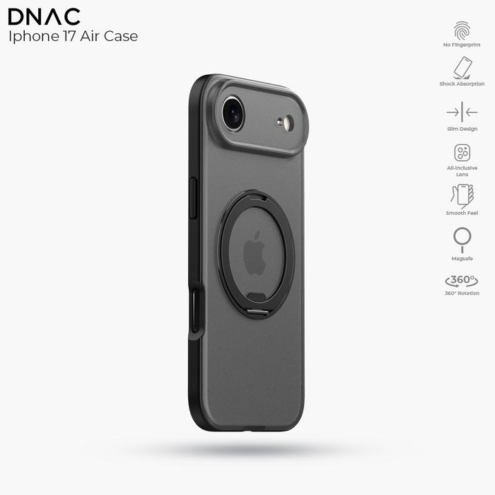 DNAC Case iPhone 17 Air / Casing Iphone 17 Air Premium Slim Rubber / Casing Iphone 360Β°