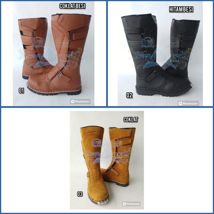 Sepatu Cross Safety Sepatu Trail Vintage Racing Sepatu Gunung Mx boots Sepatu Trabas Sepatu Cross Cl