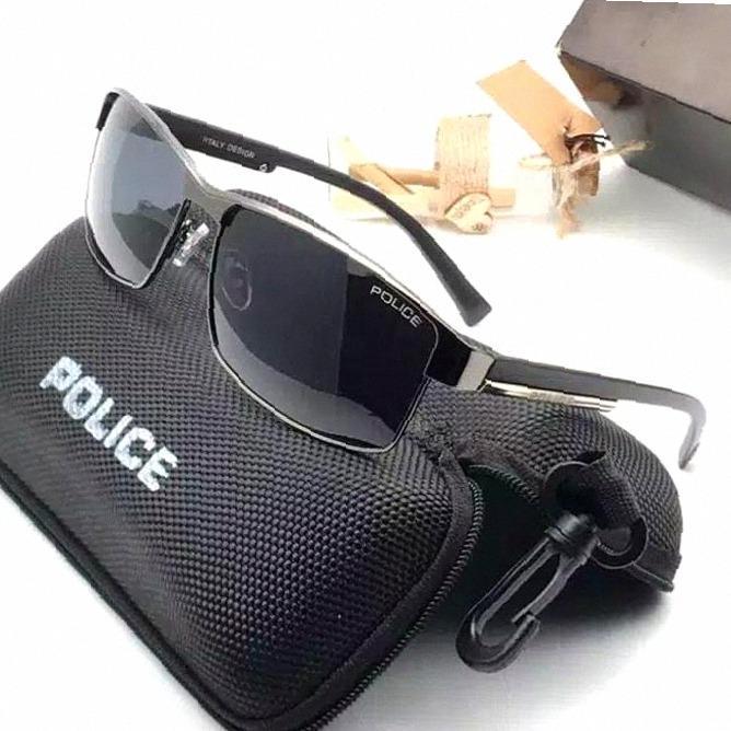 Kacamata Sport Pria Wanita POLICE 24 Lensa Polarized Photocromic Anti Silau Anti Radiasi Frame Polyc