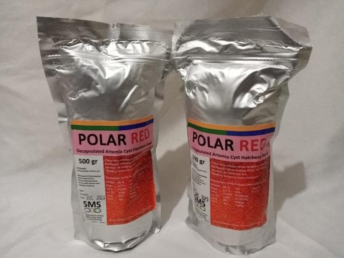 Polar Red Artemia Polared Tanpa Cangkang 500 gram