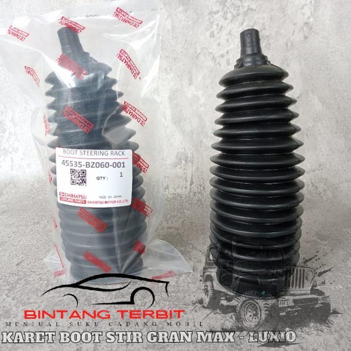KARET BOOT STIR PEMBUNGKUS RACK END BOOT GRANDMAX LUXIO