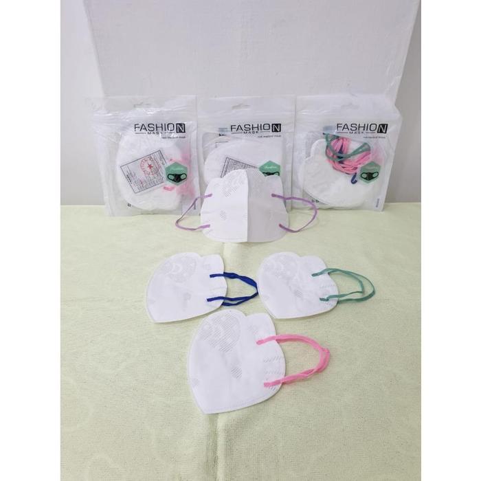masker duckbill hello kitty dewasa/anak 10pcs Fashion