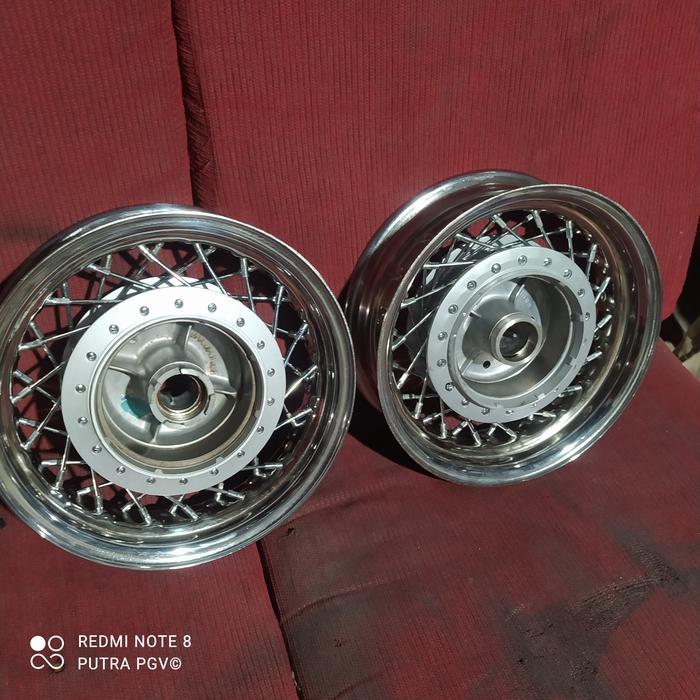 Velg Jari Jari Ring 10 Velg Custom Mini Bike Honda Monkey Pasti Ori