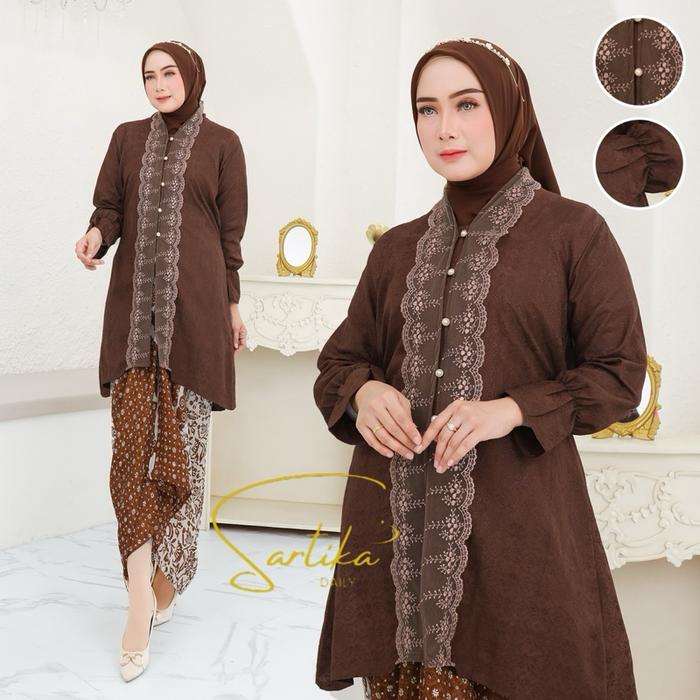 Khalisa Doby Batik- Khalisa Sartika Daily Doby Premium Set Wanita
