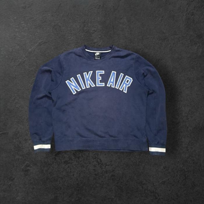Hoodie Nike Air biru Uk XL