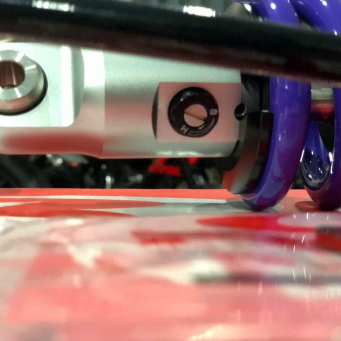 Shock db2 line rcb tabung pisah tinggi 260mm ninja rr cbr sonic old