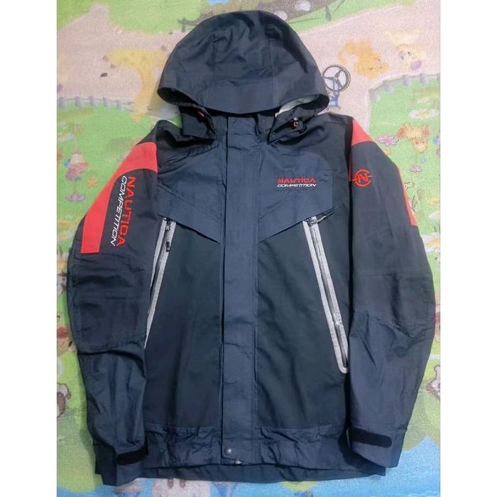 Jaket Outdoor Gorpcore Nautica Competition Black Second