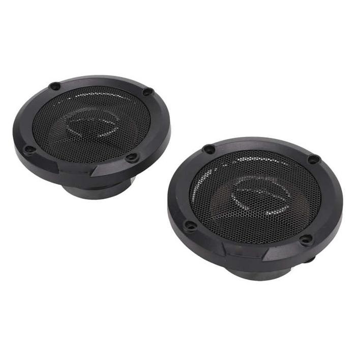 2 Buah Speaker Audio Mobil ABS Metal Universal Dome Tweeter Flat High