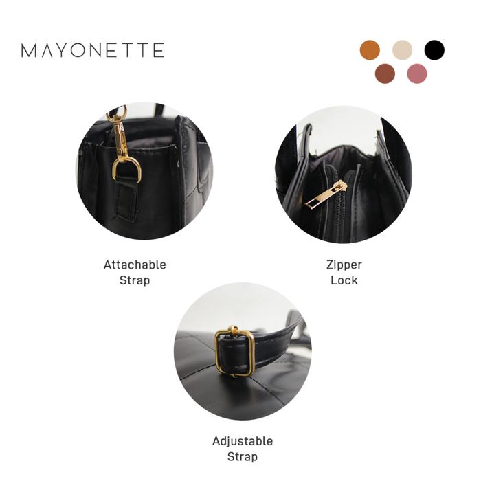 Mayonette Monela Hand Bag - Tas Slempang Wanita Tas Batam Fashion Branded Terbaru 2023