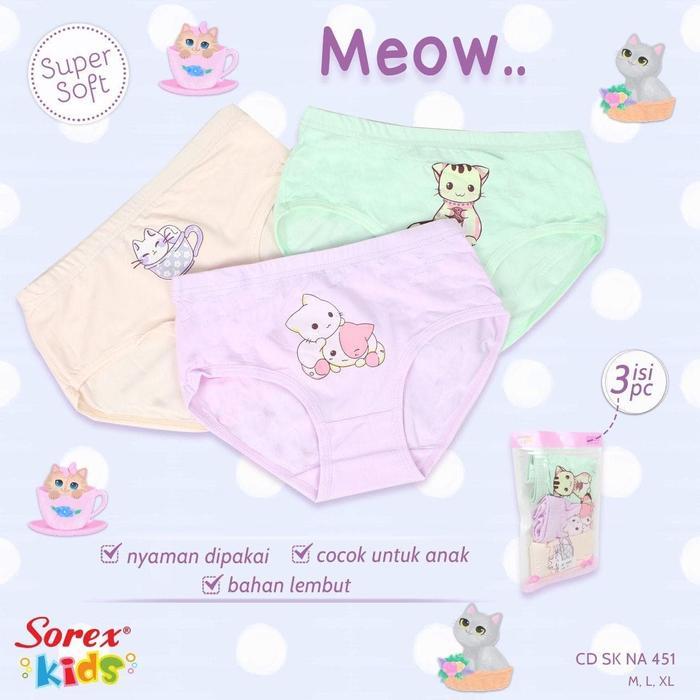READY !!! Celana Dalam Anak WANITA SOREX KIDS SKNA451