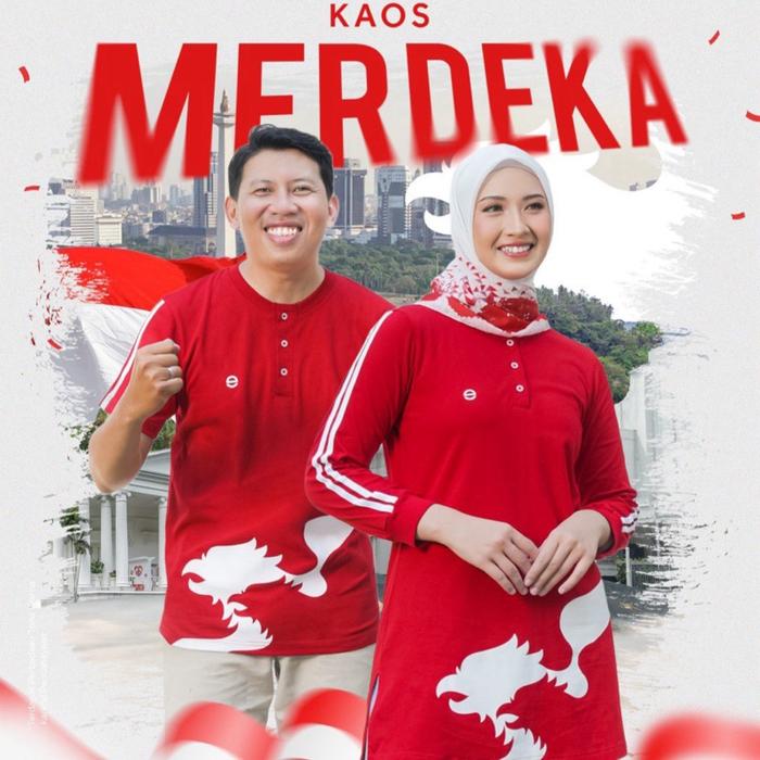 KAOS MERDEKA BY ETHICA / kaos merdeka ethica / kaos agustus / kaos merah putih / kaos merah / kaos p